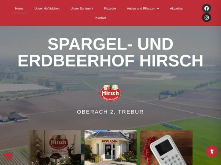 Spargel- und Erdbeerhof Hirsch - Hessen in Trebur