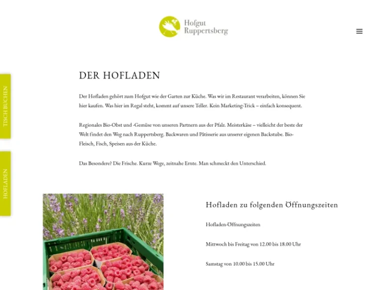 Hofgut Ruppertsberg – Hofladen - Rheinland-Pfalz in Ruppertsberg