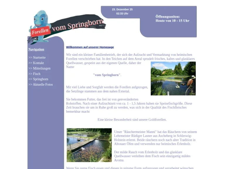 Fischzucht und Hofladen Fuschlberger - Nordrhein-Westfalen in Schieder-Schwalenberg