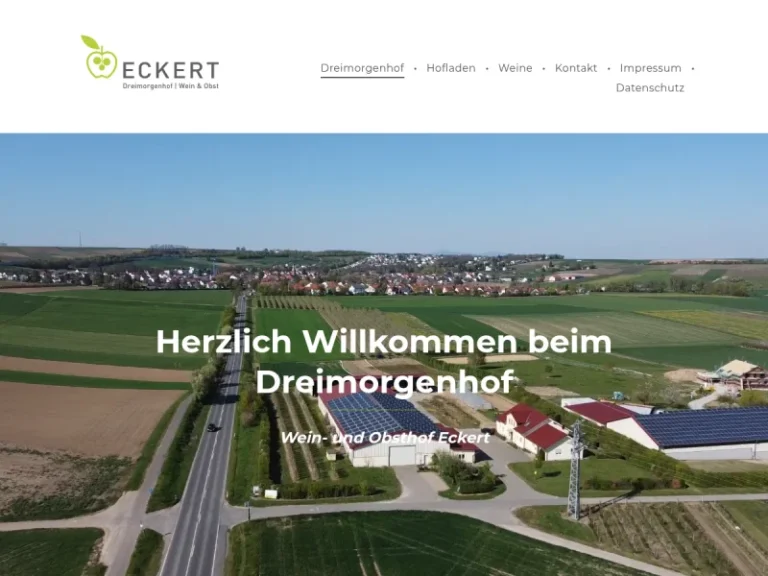 Wein- und Obsthof Eckert | Dreimorgenhof - Rheinland-Pfalz in Ober-Olm