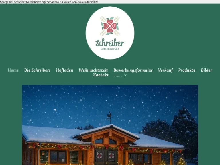 Spargel- und Erdbeerhof Schreiber – Dirk Schreiber - Rheinland-Pfalz in Gerolsheim