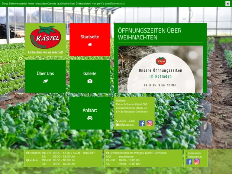 Hofladen Rainer & Sandra Kästel GbR - Rheinland-Pfalz in Neustadt an der Weinstraße