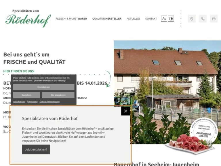 Röderhof | Seeheim-Jugenheim - Hessen in Seeheim-Jugenheim