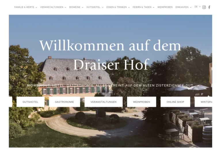 Weingut Baron Knyphausen – Vinothek & Hofladen - Hessen in Eltville am Rhein