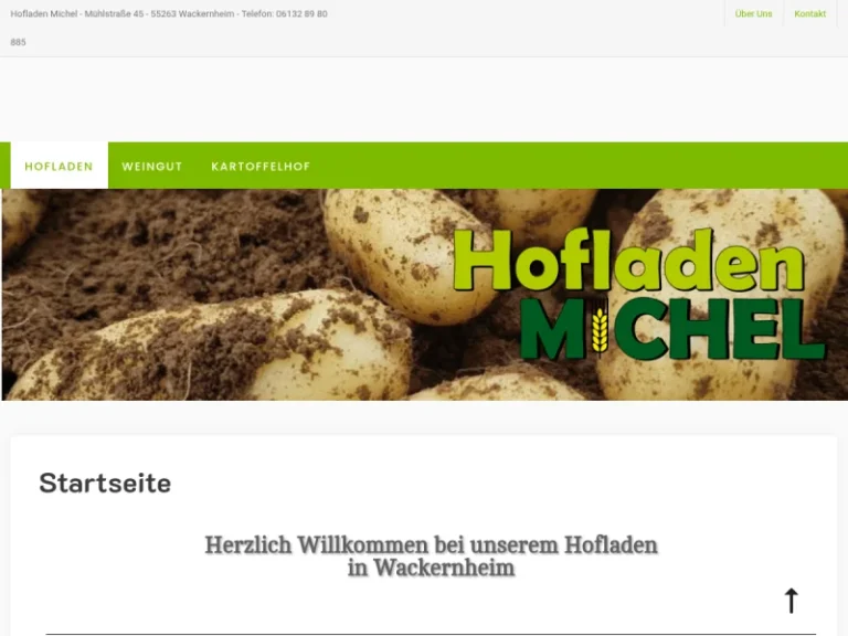 Wein & Kartoffelanbau Michel Thomas - Rheinland-Pfalz in Ingelheim am Rhein