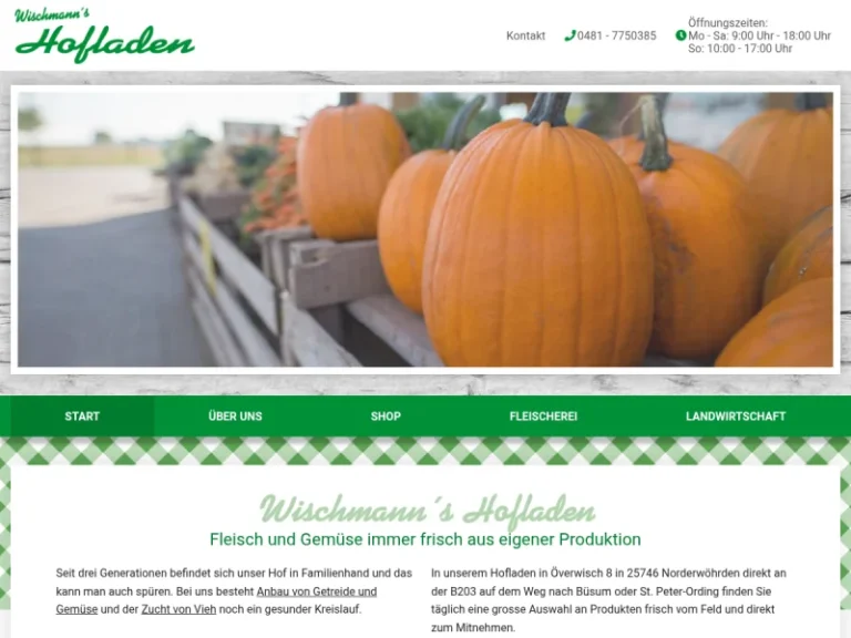 Wischmanns Hofladen - Schleswig-Holstein in Norderwöhrden