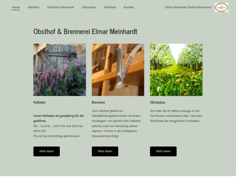 Elmar Meinhardt Obsthof & Brennerei - Rheinland-Pfalz in Gönnheim