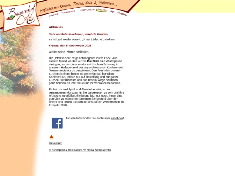 Bauernhof-Café Mauntz - Rheinland-Pfalz in Obersülzen