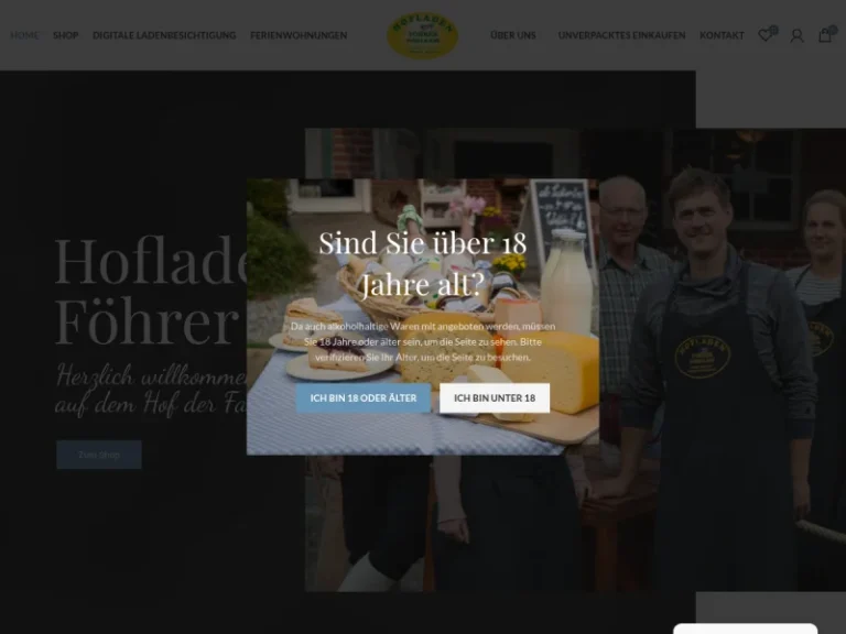 Hofladen Föhrer Inselkäse- Der Stadtladen - Schleswig-Holstein in Wyk auf Föhr