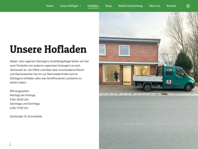 Deichgans Hofladen - Schleswig-Holstein in Emmelsbüll-Horsbüll