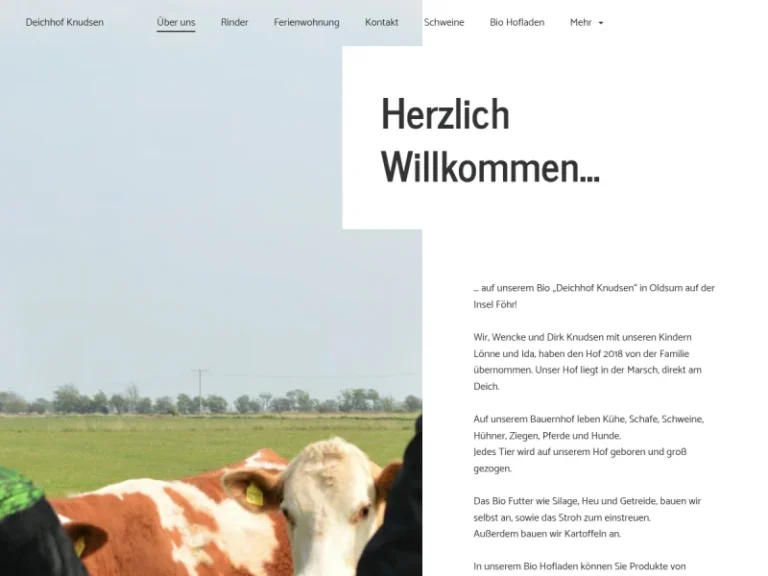 Eierhütte Deichhof Knudsen - Schleswig-Holstein in Borgsum