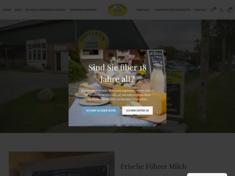 Milchtankstelle und Regiomat Hartmann - Schleswig-Holstein in Alkersum