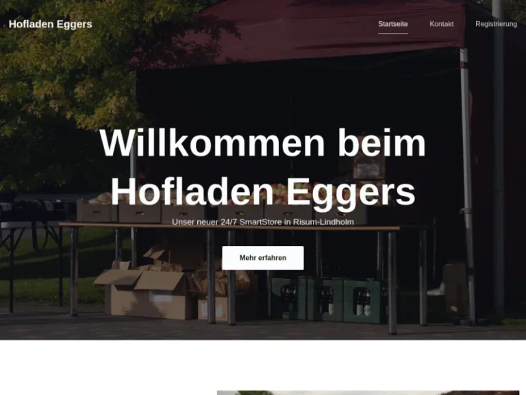 24/7 Hofladen Eggers - Schleswig-Holstein in Risum-Lindholm