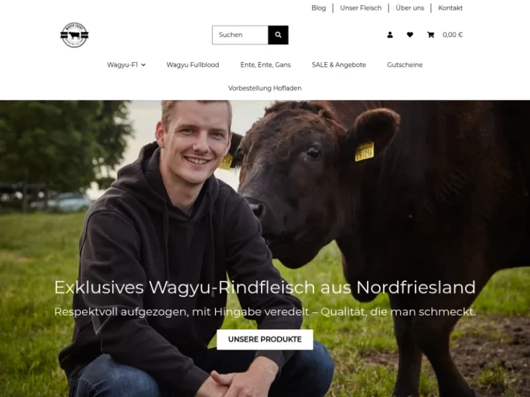 Wagyu Zucht Nordfriesland - Schleswig-Holstein in Risum-Lindholm