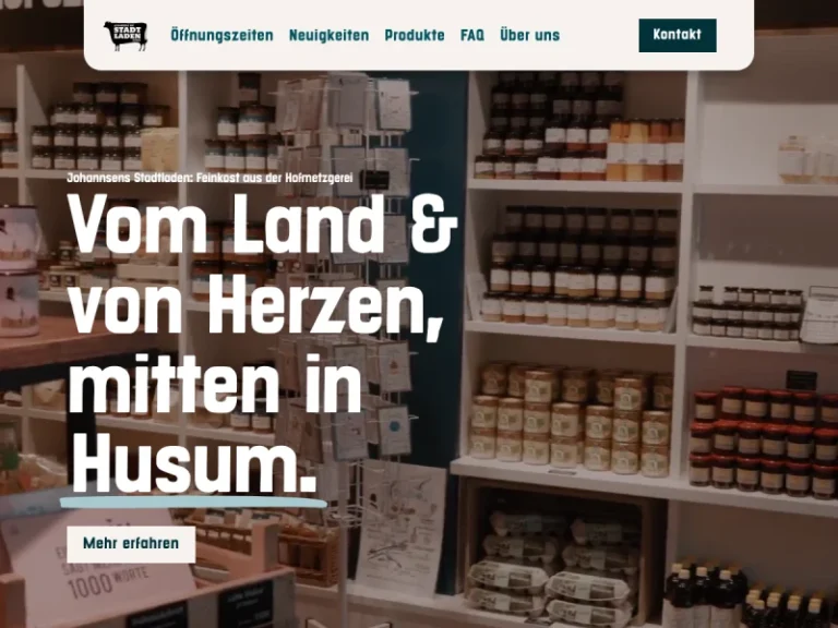 Johannsens Hof Stadtladen Husum - Schleswig-Holstein in Husum