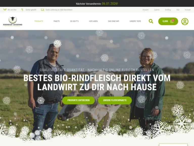 Rodenäser Weiderind - Schleswig-Holstein in Rodenäs