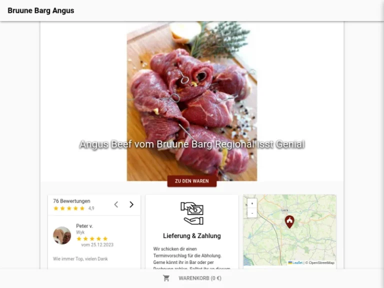 Bruune Barg Angus - Schleswig-Holstein in Enge-Sande