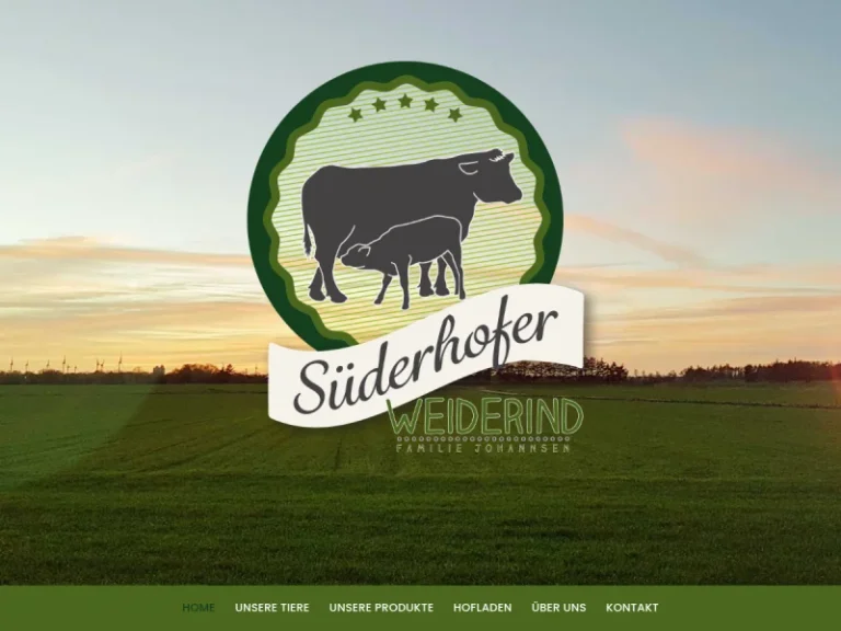 Süderhofer Weiderind - Schleswig-Holstein in Achtrup