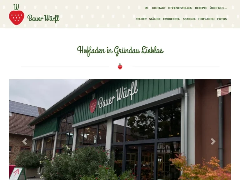 Bauer Würfls Hofladen - Hessen in Gründau
