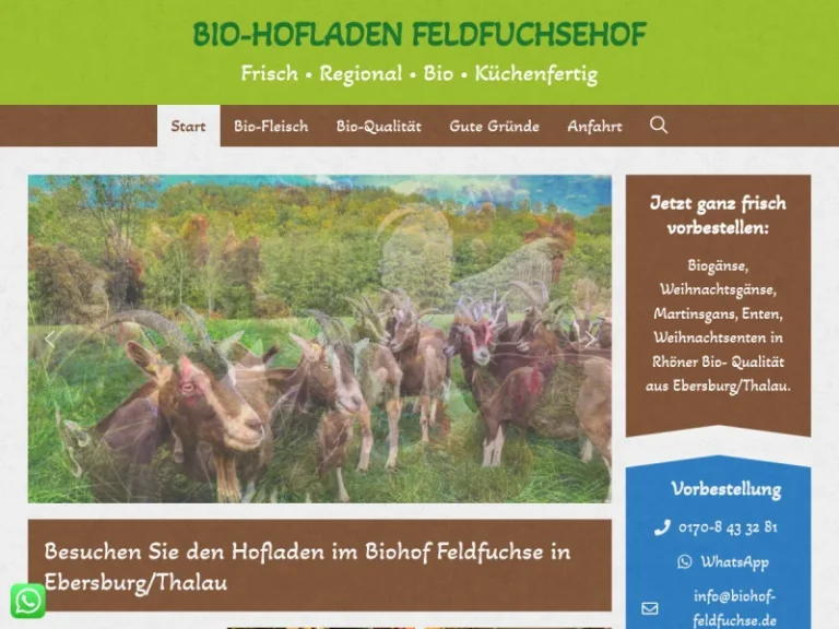 Biohof Feldfuchse - Hessen in Ebersburg