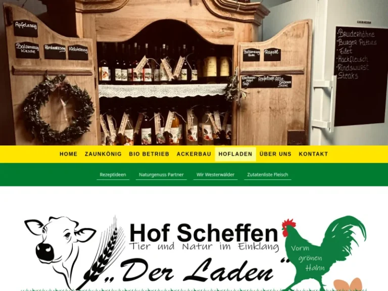 „Der Laden“ – Hof Scheffen - Rheinland-Pfalz in Hattert