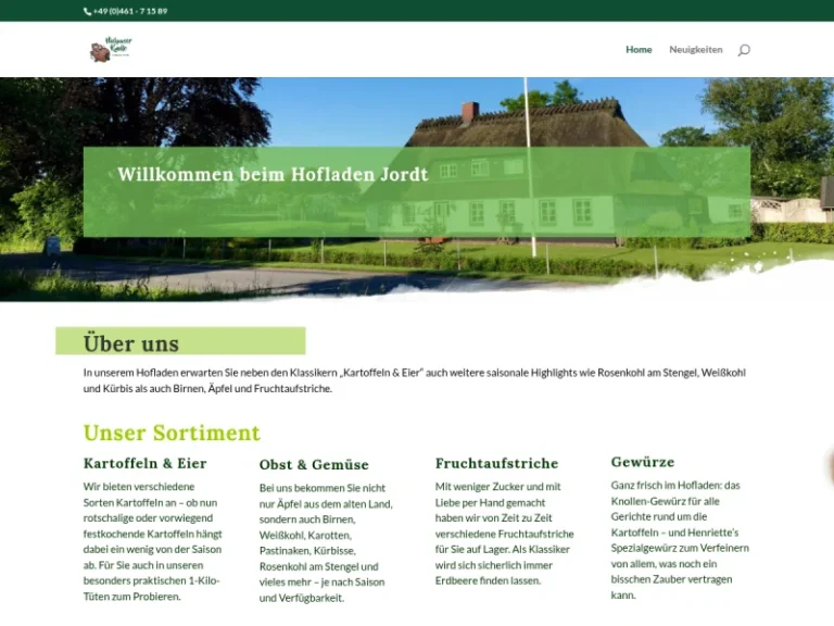 Niehuuser Knolle – Hofladen Jordt - Schleswig-Holstein in Harrislee