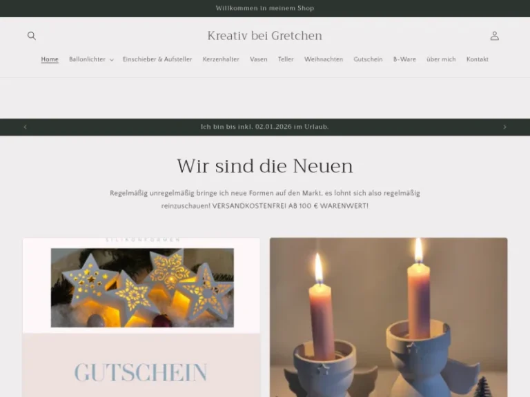 Kreativ bei Gretchen, regionale und dekorative Köstlichkeiten und Kostbarkeiten - Schleswig-Holstein in Sörup