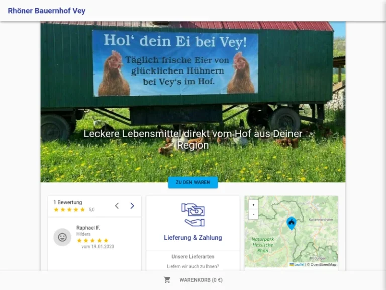 Rhöner Bauernhof Vey - Hessen in Hilders