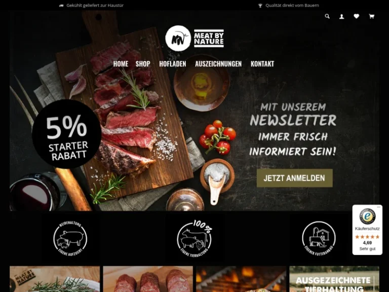 Hof Birkeneck, Meat by Nature - Hessen in Hadamar