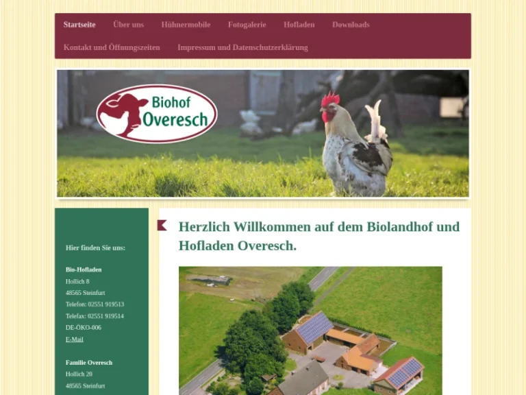 Biohof Overesch - Nordrhein-Westfalen in Steinfurt