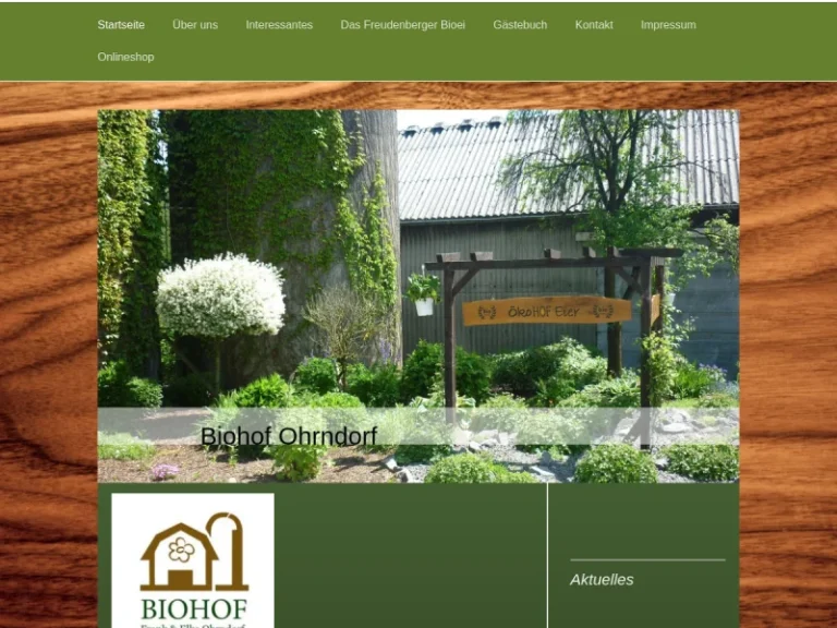 Biohof Ohrndorf Freudenberg - Nordrhein-Westfalen in Freudenberg