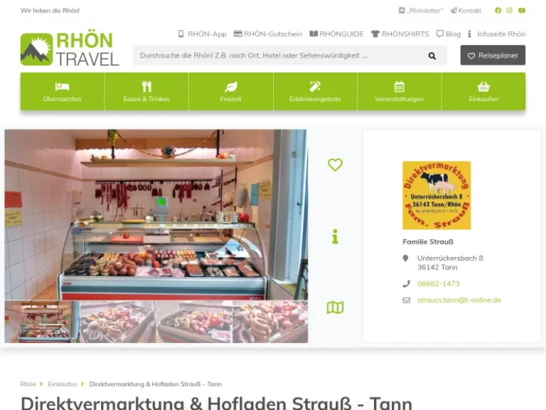 Direktvermarktung Holger Strauß - Hessen in Tann (Rhön)