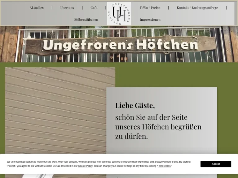 Ungefrorens Höfchen - Hessen in Hohenroda