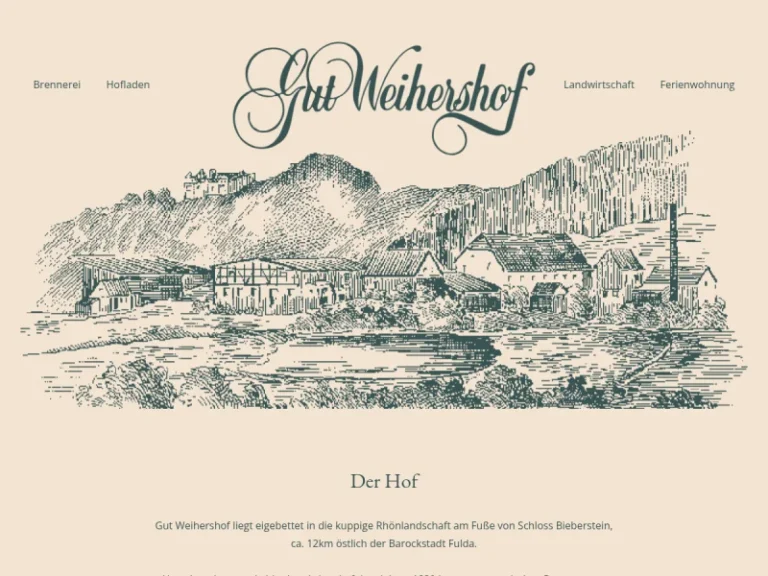 Gut Weihershof – Feine Spirituosen und Liköre - Hessen in Hofbieber