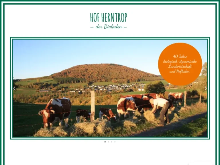 Hof Herntrop, der Bioladen - Nordrhein-Westfalen in Schmallenberg