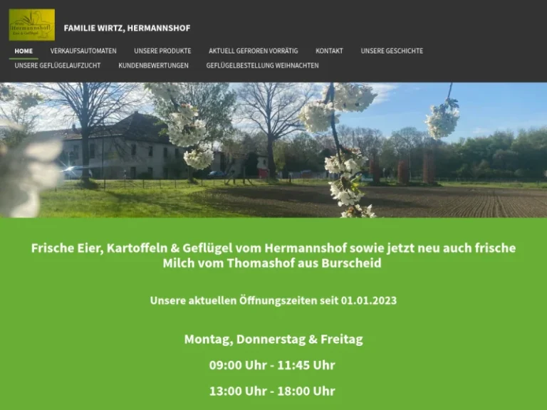 Wirtz Hermannshof Eier & Geflügel - Nordrhein-Westfalen in Köln