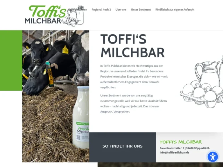 Toffi’s Milchbar - Nordrhein-Westfalen in Wipperfürth