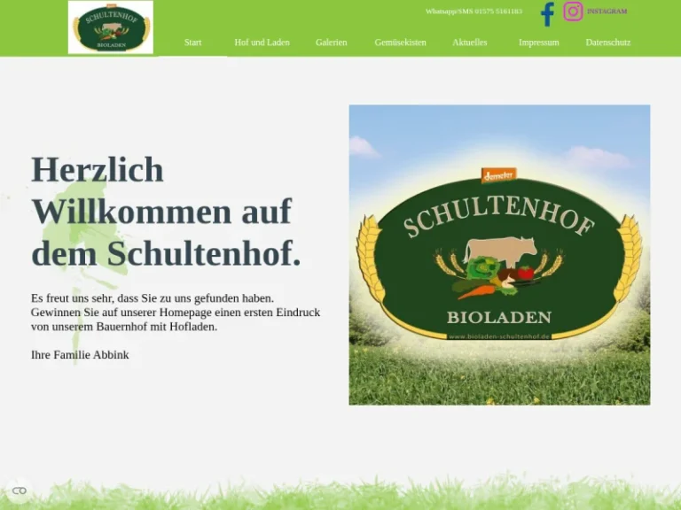 Demeterbetrieb Schultenhof - Nordrhein-Westfalen in Ennepetal