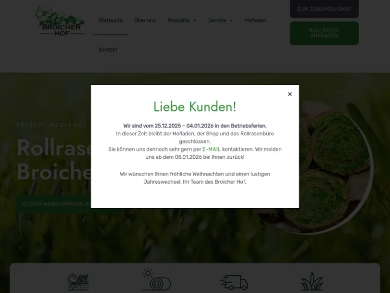 Rollrasen Broicher Hof - Nordrhein-Westfalen in Niederkassel