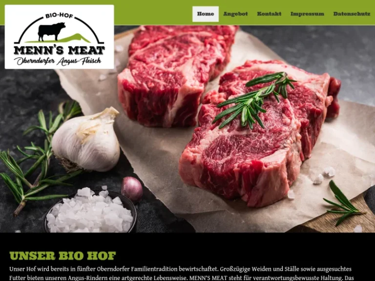 Jens Menn Bio-Hofladen Menns Meat - Nordrhein-Westfalen in Hilchenbach