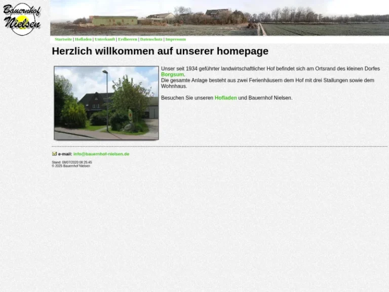 Föhrer Erdbeeren, Saison 2025 beendet - Schleswig-Holstein in Borgsum