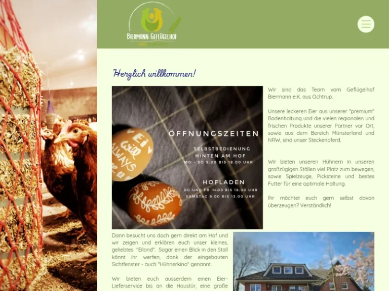 Geflügelhof Biermann - Nordrhein-Westfalen in Ochtrup