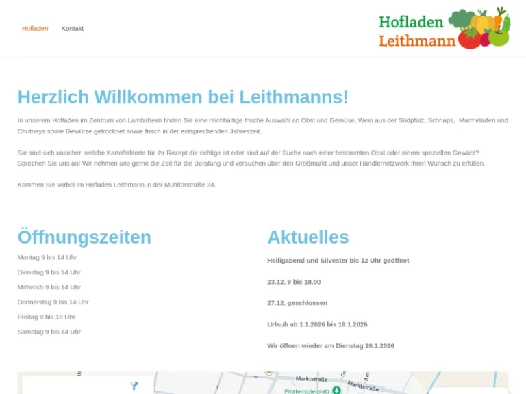 Hofladen Leithmann - Rheinland-Pfalz in Lambsheim