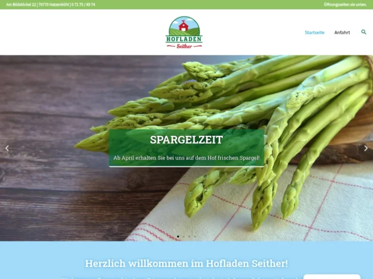 Hofladen Seither - Rheinland-Pfalz in Hatzenbühl