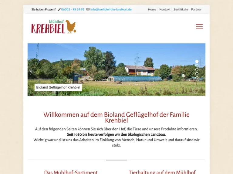 Mühlhof Gerhard Krehbiel - Rheinland-Pfalz in Wartenberg-Rohrbach