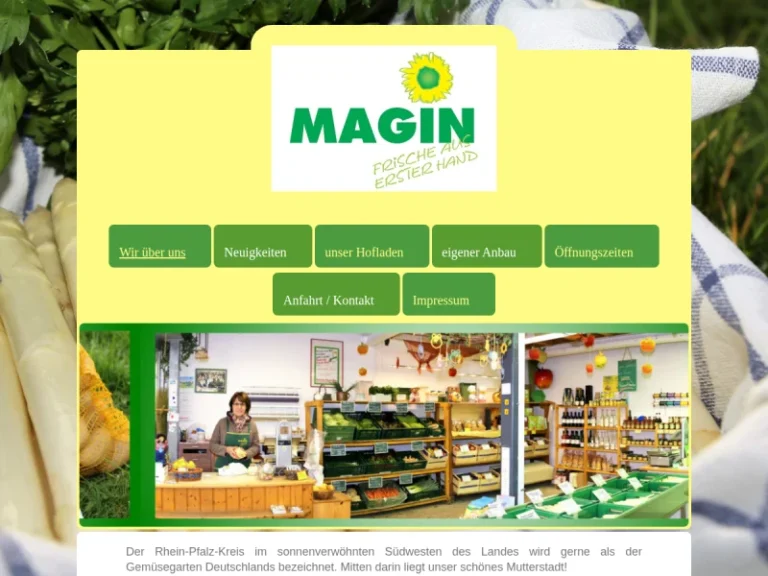 Hofladen Magin - Rheinland-Pfalz in Mutterstadt
