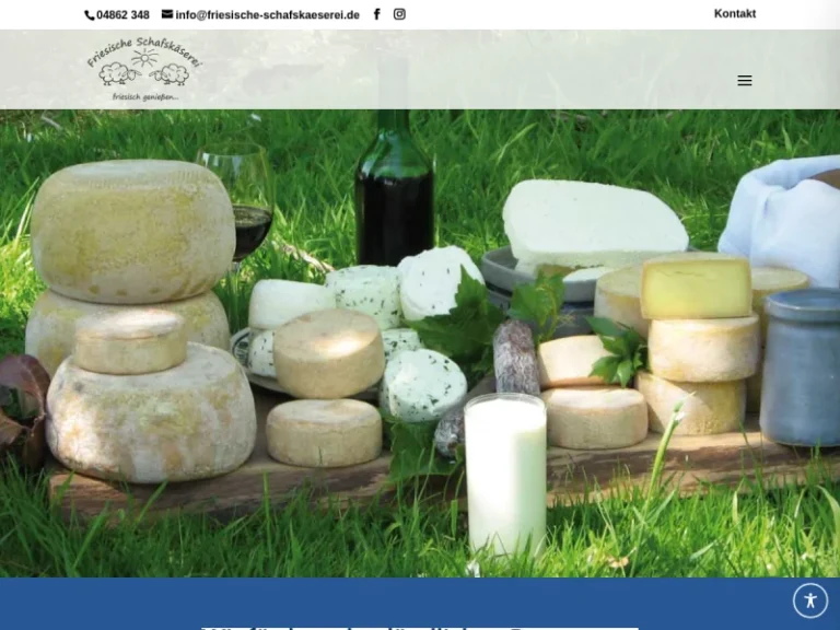 Friesische Schafskäserei – Monika u. Redlef Volquardsen - Schleswig-Holstein in Tetenbüll
