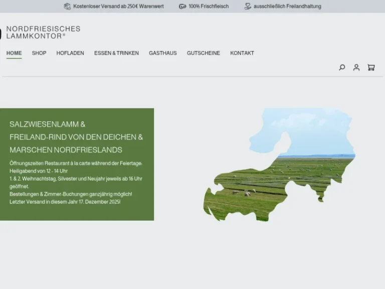 Nordfriesisches Lammkontor® - Schleswig-Holstein in Husum