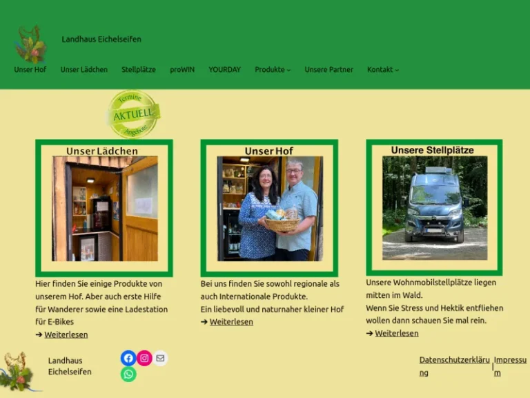 Landhaus Eichelseifen - Rheinland-Pfalz in Mürlenbach