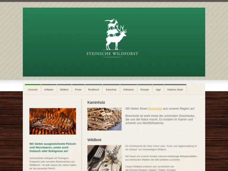 Hofladen Steinsche Wildforst - Rheinland-Pfalz in Büdesheim